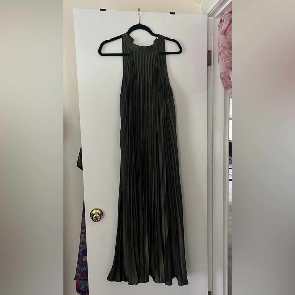 Olive Green Dress